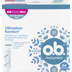o.b. ProComfort Tampons Mini, mit Dynamic Fit Technologie und SilkTouch Oberfläche für ultimativen Komfort und zuverlässigen Schutz, einzeln verpackt