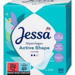 Jessa Slipeinlagen Active Shape Normal – flexibler Sitz, atmungsaktiv & sicherer Schutz im Alltag, 50 Stück