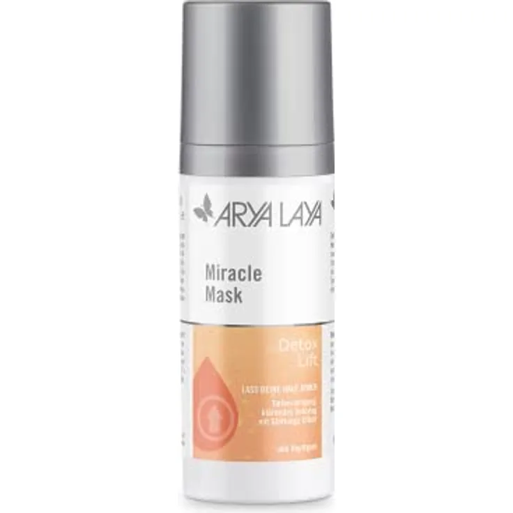 ARYA LAYA Miracle Mask Detox Lift: Gesichtsreinigung zur Tiefenreinigung, klärendes Detoxing mit Glättungs-Effekt, strafft, erfrischt belebt sofort sichtbar, 50 ml