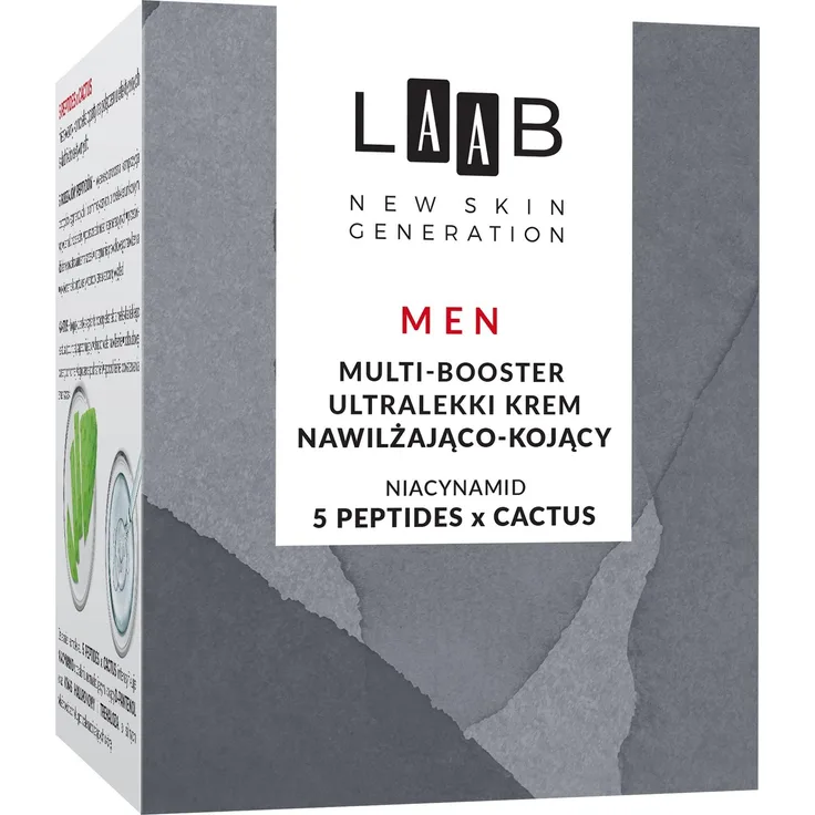 Oceanic AA LAAB Men Multi-Booster, ultraleichte Feuchtigkeitscreme und Beruhigungscreme für Männer, 50 ml