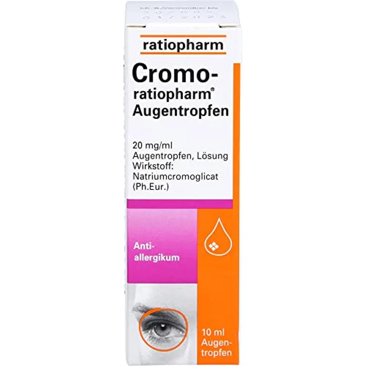 ratiopharm Cromo Ratiopharm Augentrop-NL, gegen Allergie, 10 ml Augentropfen