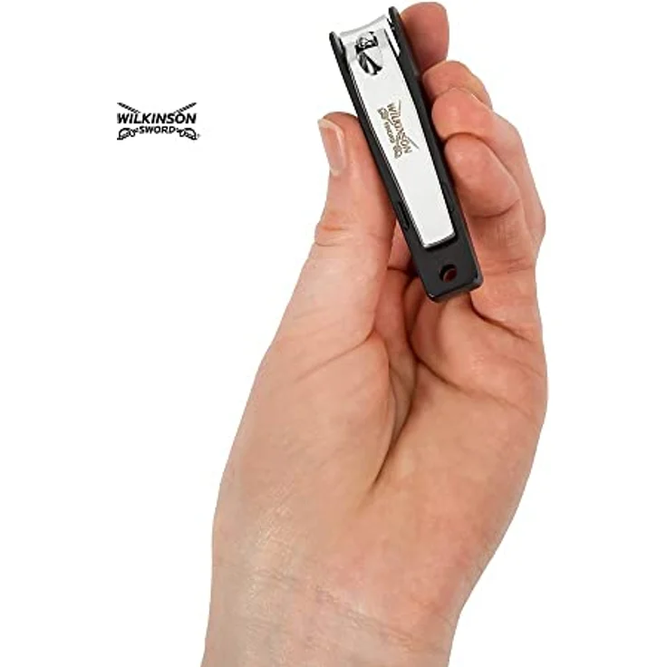 Wilkinson Sword Maniküre Nagelknipsermit Nagelfang in Chrom, 1 St – Bild 5