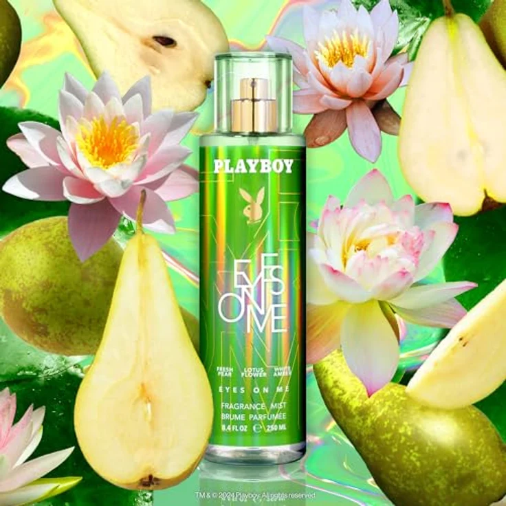 Playboy Eyes On Me Körperspray für Damen, 250 ml, fruchtiger Duft für tägliche Anwendung – Bild 5