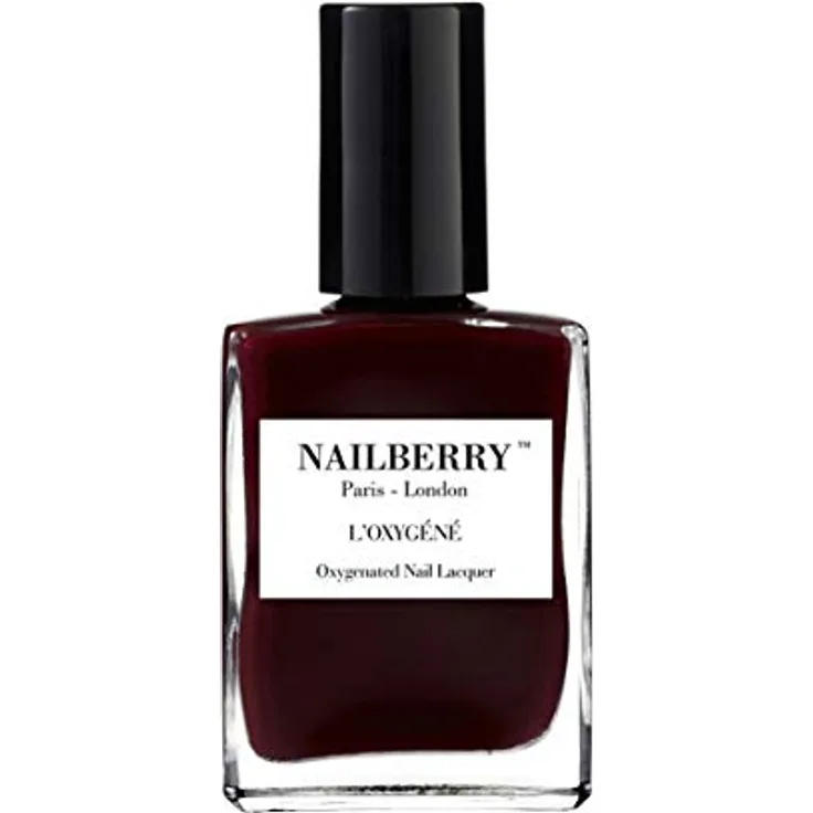 Nailberry Noirberry, red/very deep red black, 15 ml