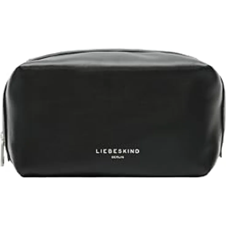 Liebeskind Sky II Kulturbeutel, 18 cm x 11 cm x 11 cm, 100% Leder, schwarz
