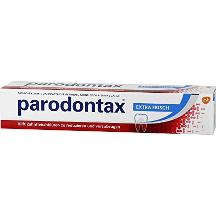 parodontax Zahncreme extra frisch 75 ml, frischer Atem & saubere Zähne – Bild 2