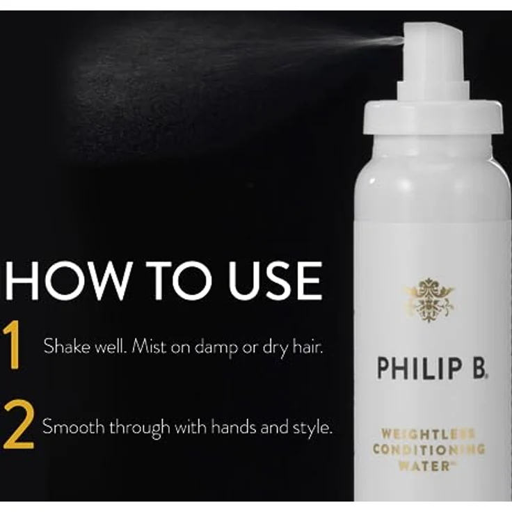 Philip B Styling Weightless Conditioning Water Spray Instant Shine + Repair Spray 150 ml – Bild 6