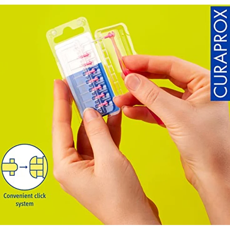 Curaprox CPS 08 prime Interdentalbürsten Refill 8 Stück, zur gründlichen Zahnzwischenraumreinigung – Bild 3