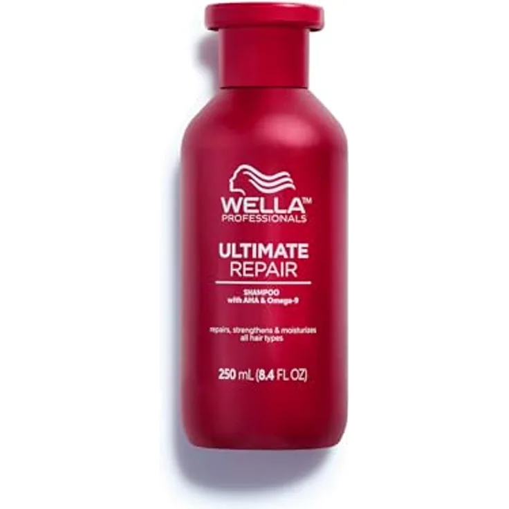 Wella Professionals Ultimate Repair Shampoo zur Tiefenreinigung – Metal-Purifier-Technologie – Feuchtigkeitsshampoo, luxuriöser Duft – 250 ml