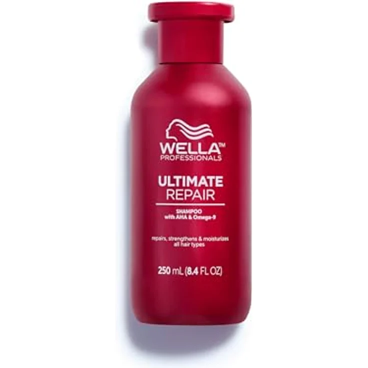 Wella Professionals Ultimate Repair Shampoo zur Tiefenreinigung – Metal-Purifier-Technologie – Feuchtigkeitsshampoo, luxuriöser Duft – 250 ml – Bild 1
