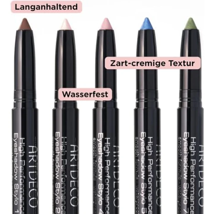 ARTDECO High Performance Eyeshadow Stylo, Lidschattenstift 1,4 g, wasserfest, Farbe: Bottle Green – Bild 8