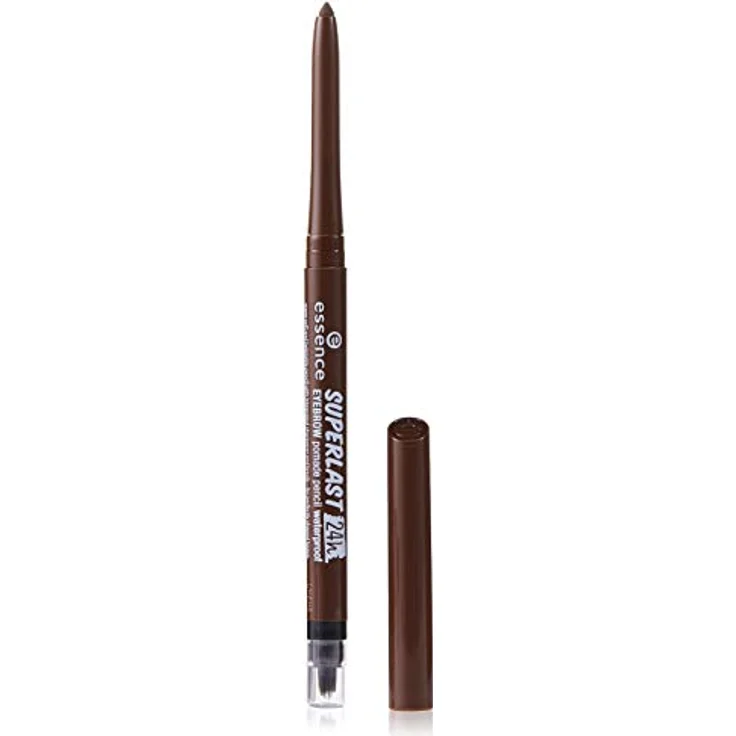 essence SUPERLAST 24h eyebrow pomade pencil waterproof, Eye Pencil, Augenbrauenstift, 24 Stunden Halt, Nr. 30 dark brown, braun, vegan, wasserfest, Mikroplastik Partikel frei (0,31g) – Bild 1