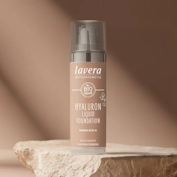 Lavera Hyaluron Liquid Foundation 30 ml Nr. 05 - Natural Beige – Bild 12