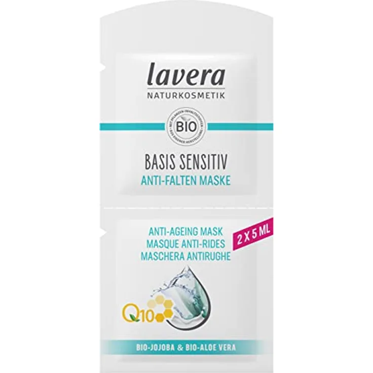 Lavera Basis Sensitiv Anti-Ageing Mask Q10 10ml