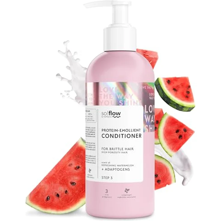 SO!FLOW High Porosity Hair Conditioner, Protein-Emollient Haarspülung für hochporöses Haar, 400 ml – Bild 1