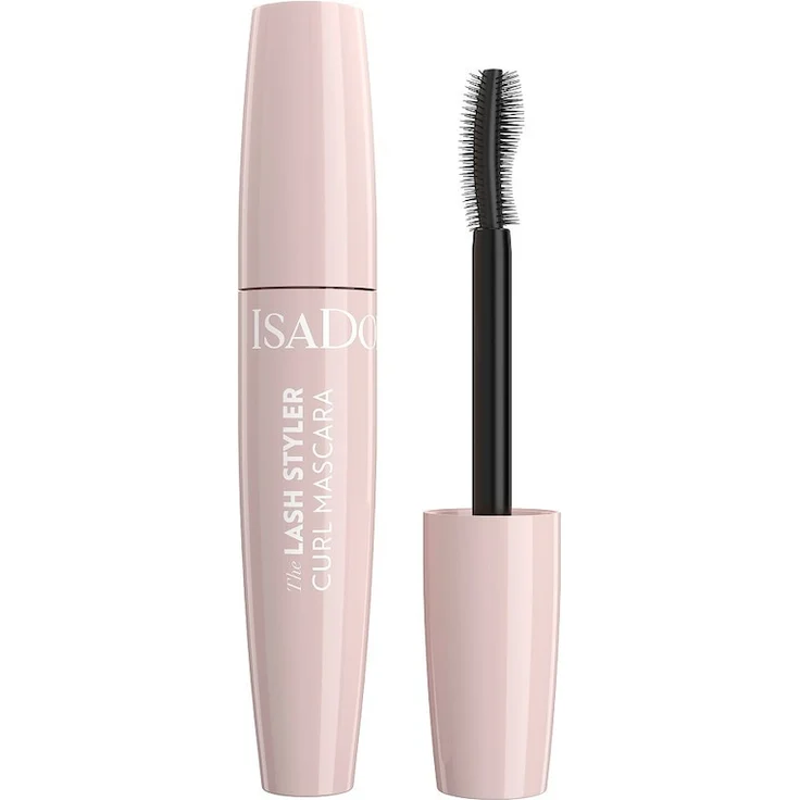 IsaDora Lash Styler Curl Mascara, vegane Wimperntusche mit Fächereffekt und Schwung, 9 ml, schwarz