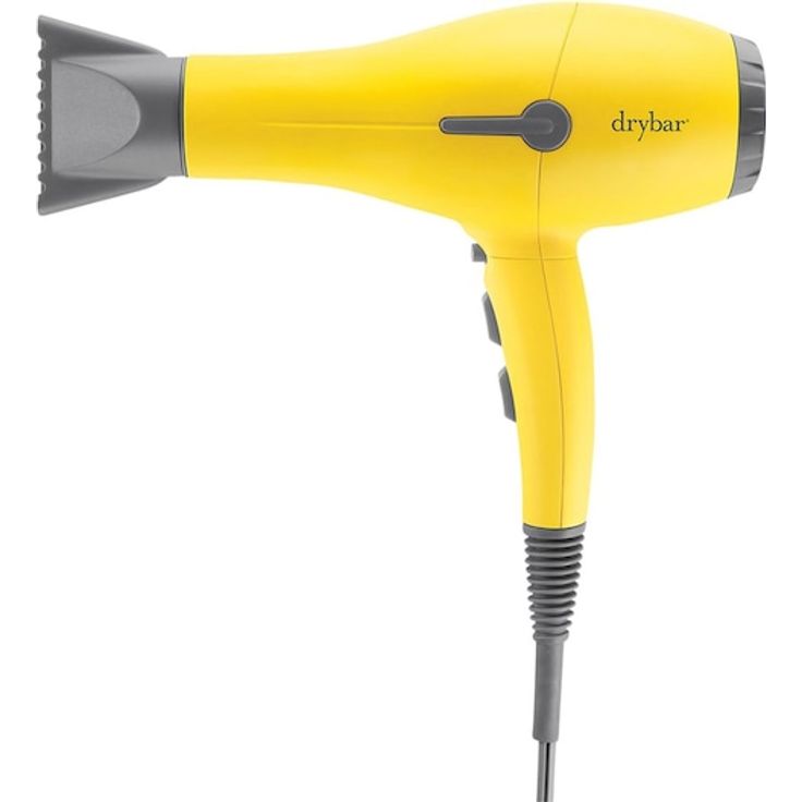 Drybar Buttercup Blow-Dryer, Haartrockner mit 1875-Watt-Motor, Ionen-Technologie, 3 Hitze- und 2 Geschwindigkeitsstufen, gelb