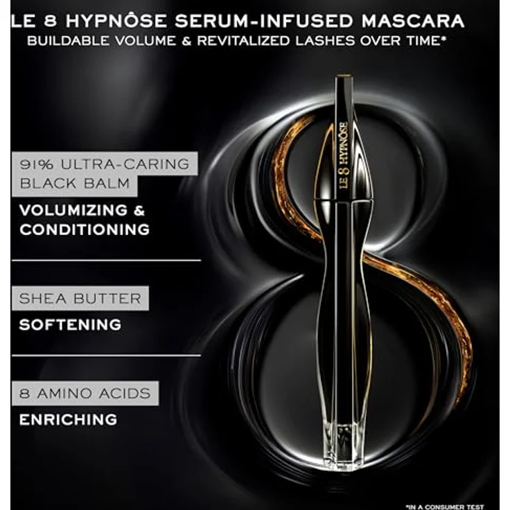 Lancôme Hypnôse Le 8 Mascara 01 Black 6,5 ml – Bild 6
