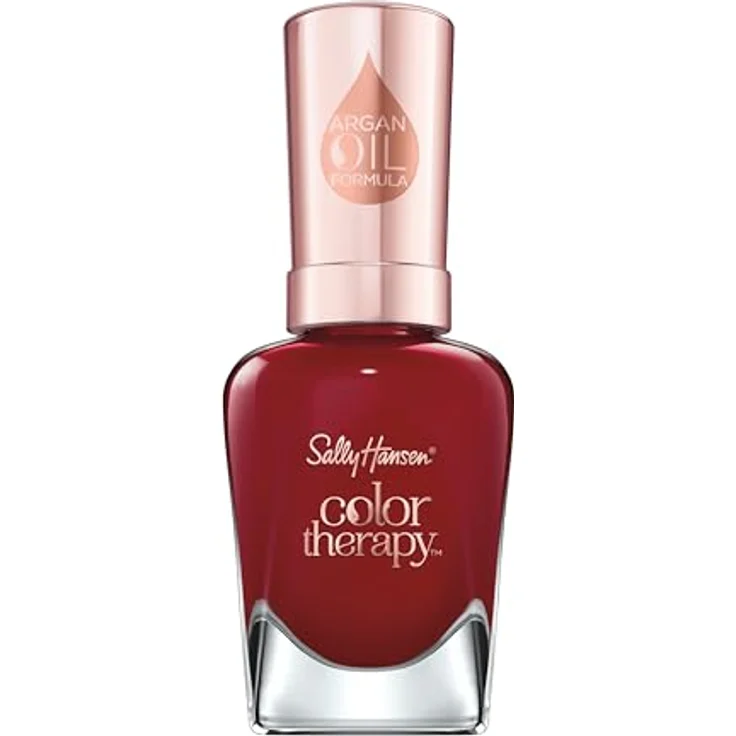 Sally Hansen Color Therapy Argan Oil Formula 370 Unwined 14,7 ml, Farbton: Rot – Bild 2