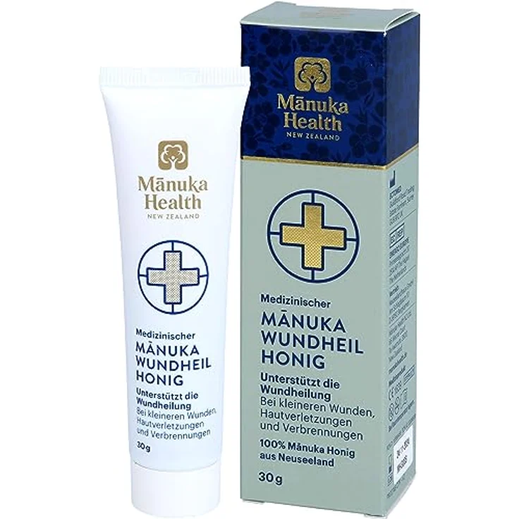 Manuka Health Wundheilhonig Tube 30 g, zur Unterstützung der Wundheilung – Bild 2