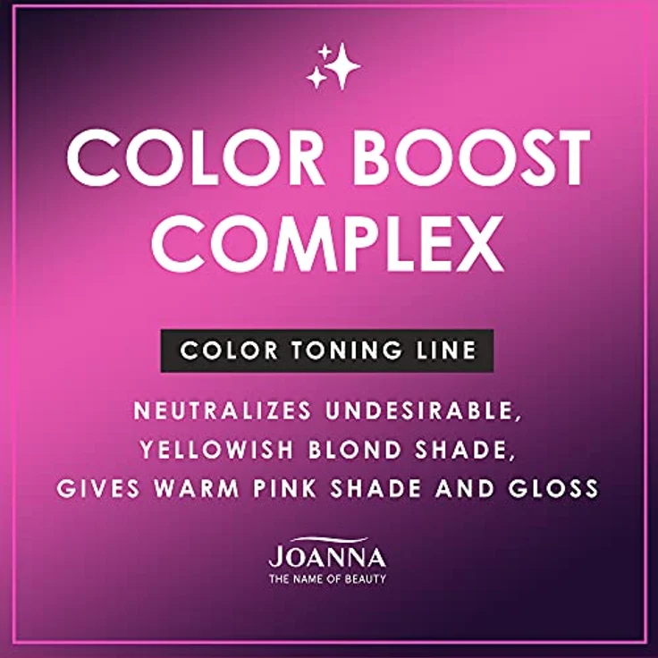 JOANNA COLOR BOOST COMPLEX TONING SHAMPOO 500ML – Bild 3