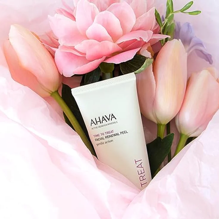 Ahava Time to Treat Facial Renewal Peel 100 ml, mit Fruchtsäuren und Wasser aus dem Toten Meer, Aktiviert die Zellerneuerung  – Bild 6