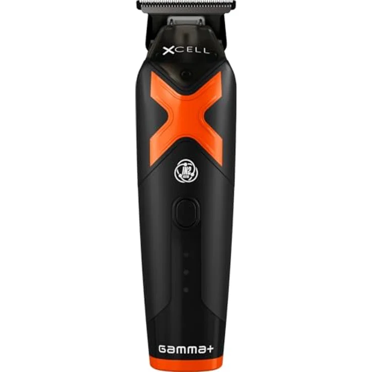 GAMMA+ Xcell Profi-Trimmer, Herren-Haarschneidemaschine mit Vector IN2-Motor, 180 Minuten kabellose Laufzeit, Aluminium-Rückseite, 4 Kämme, USB-Kabel Typ C – Bild 4