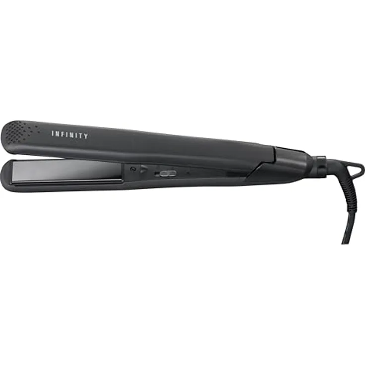Melissa Infinity 16650115 Glätteisen mit Keramikbeschichtung, PTC-Technologie, LED Anzeige, 37 Watt, schwarz