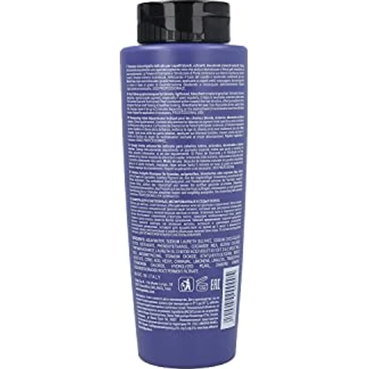 Lisap Light Scale Anti-Gelb-Shampoo, 250 ml - Neutralisiert Gelbstich, für blondes Haar – Bild 2