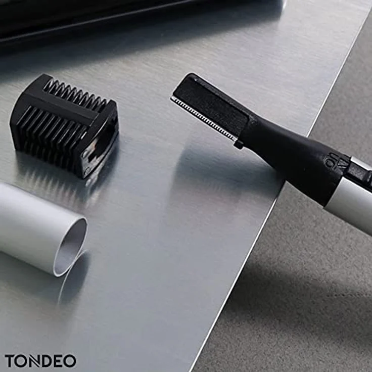 Tondeo technic Mini Trimmer Man für Gesichts- und Körperhaare Klinge aus rostfreiem Stahl – Bild 6