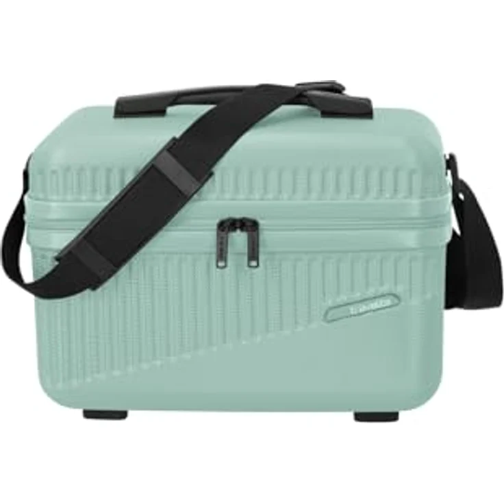 Travelite Beautycase Hartschale Handgepäck, Bali, Kosmetikkoffer mit Organizer- und Aufsteckfunktion, 36 cm, 17 Liter - Mint – Bild 2