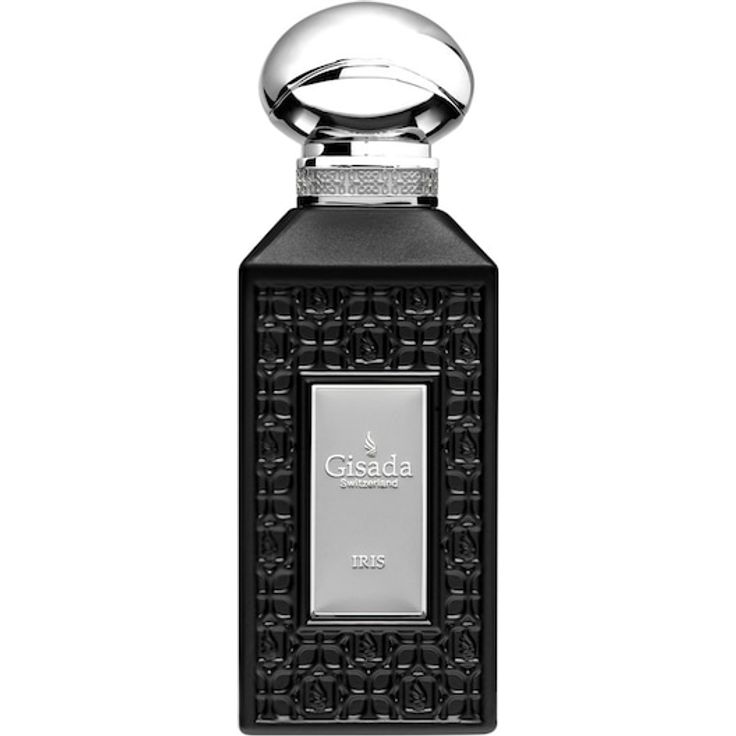 Gisada Luxury Collection Iris, Unisex Parfum 100 ml, frisch-holzig mit eleganter Box und Flakon in Weiß mit goldener Umrandung