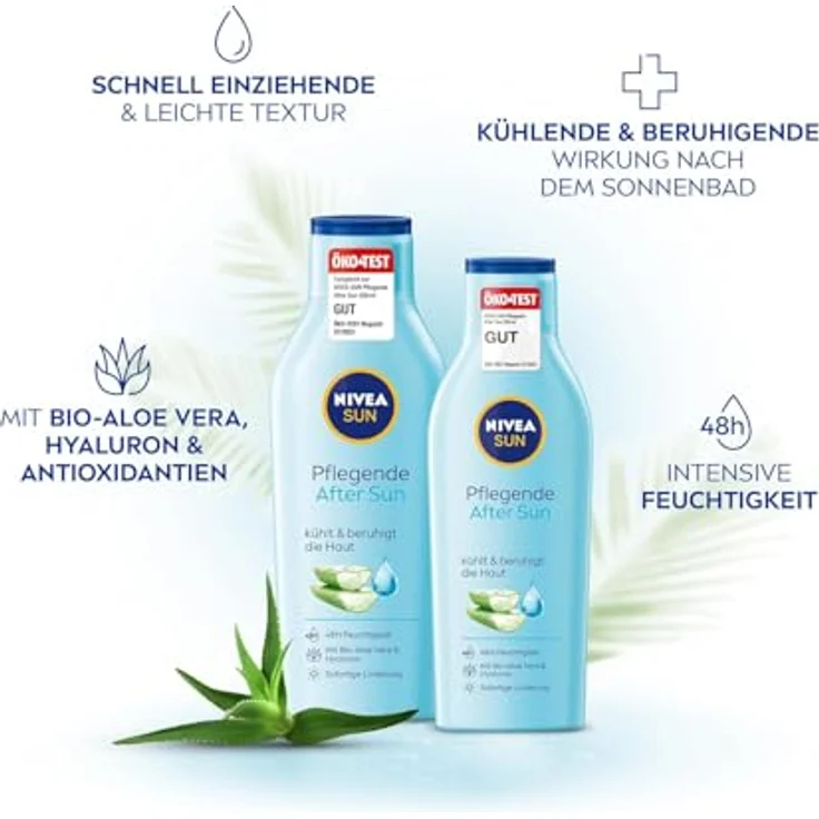 NIVEA SUN Pflegende After Sun 48h Feuchtigkeit After Sun Lotion 400 ml – Bild 2