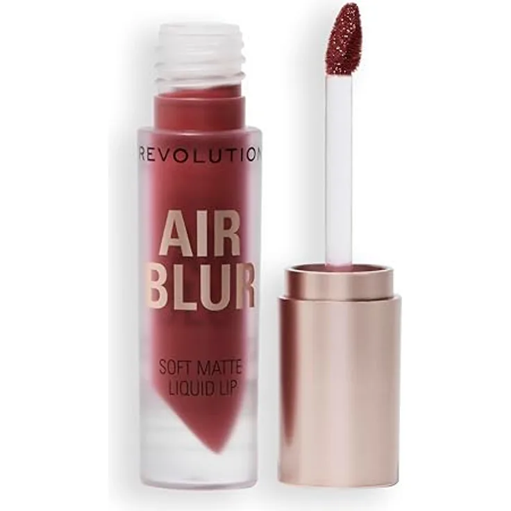 Revolution Beauty London Air Blur Matt Flüssiger Lippenstift - Vegan & Cruelty-Free - Dreamy Red - 3.5ml