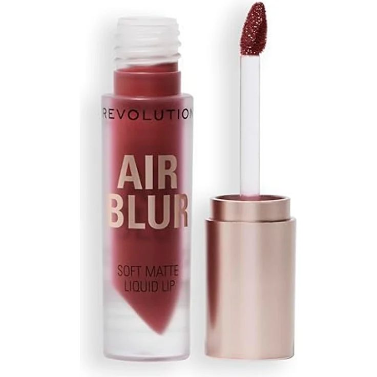 Revolution Beauty London Air Blur Matt Flüssiger Lippenstift - Vegan & Cruelty-Free - Dreamy Red - 3.5ml – Bild 1