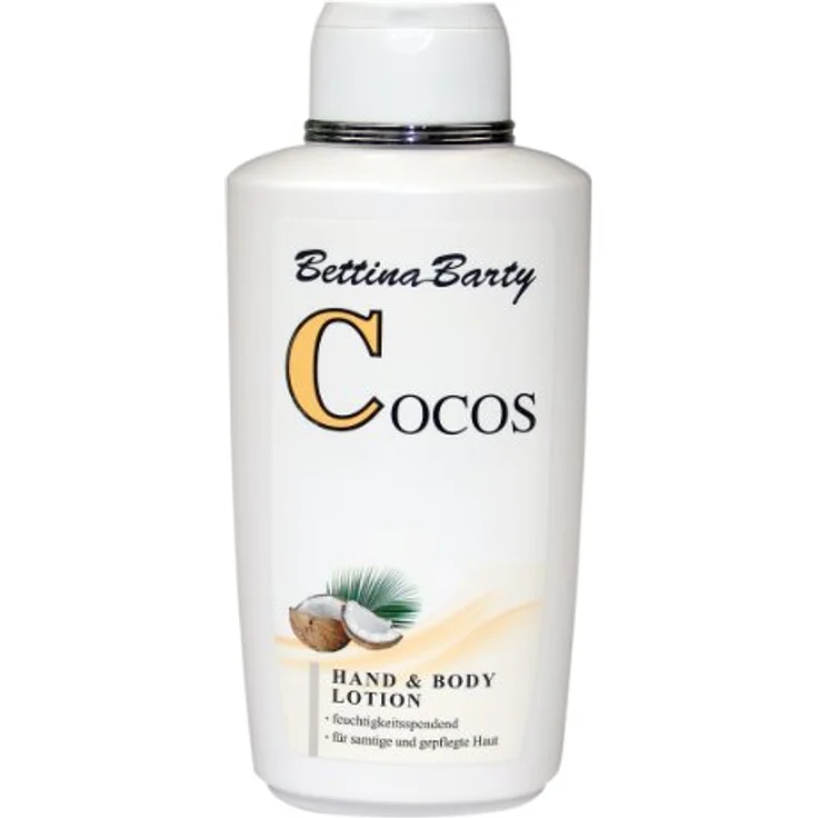 Bettina Barty Cocos Hand & Body Lotion, 500 ml, feuchtigkeitsspendende Lotion für glatte Haut, Unisex – Bild 2