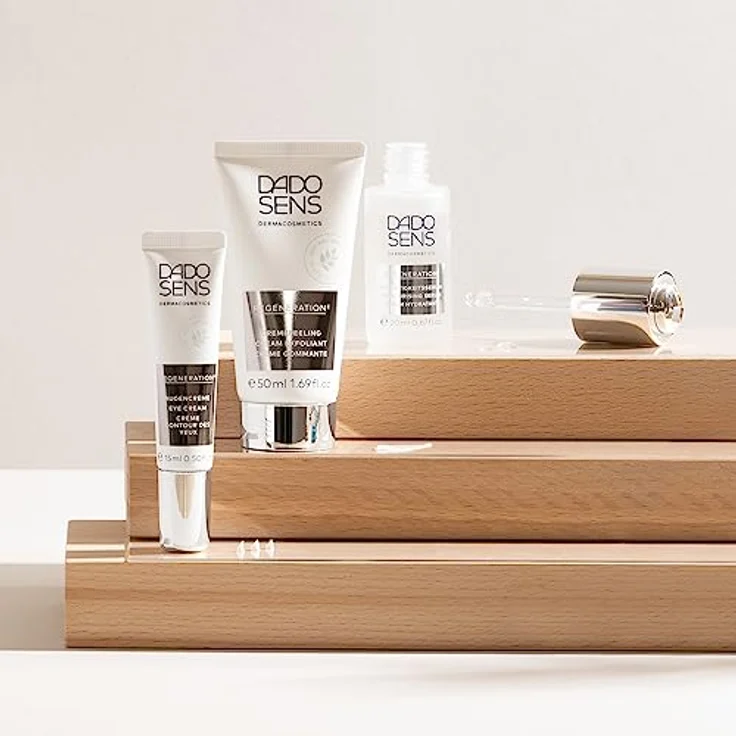 DADO SENS REGENERATION E CREMEPEELING 50ml - wirkt rückfettend & pflegend bei regenartionsbedürftige Haut - mit Jojobawachs-Kügelchen – Bild 5