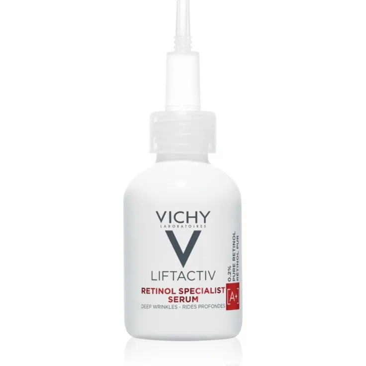 Vichy Liftactiv Retinol Specialist Serum, Intensive Anti-Falten-Pflege mit Retinol, 30 ml