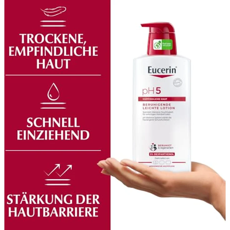 Eucerin Ph5 Leichte Lotion Empfindliche Haut 400 ml  – Bild 4