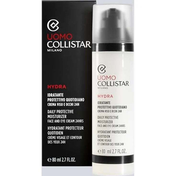 Collistar Uomo Daily Protective Moisturizer Face and Eye Cream Feuchtigkeitsspendende Creme für Gesicht und Augenpartie 80 ml für Männer – Bild 3