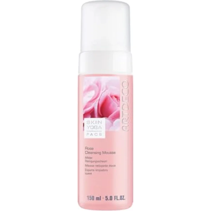ARTDECO Rose Cleansing Mousse - Sanfter Reinigungsschaum mit wertvollem Rosenwasser - 1 x 150 ml – Bild 1