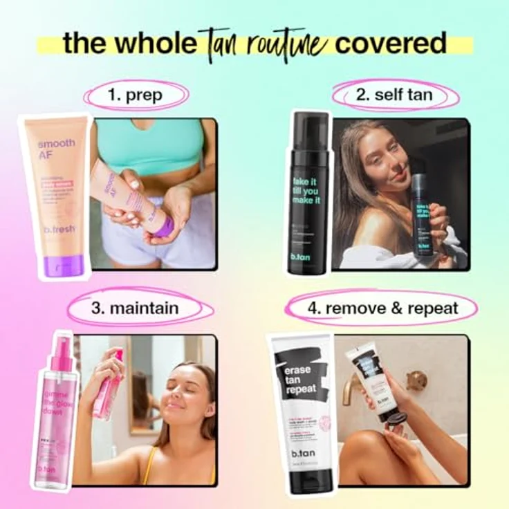 B.Tan Mousse Self Tan Fake It Till You Make It 200 ml – Bild 6
