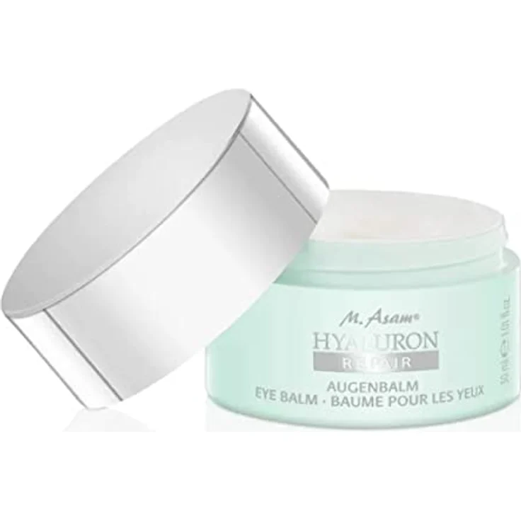 M Asam HYALURON REPAIR Augenbalsam (30ml) – Augencreme Mit Hyaluron-Repair-Komplex; Linien & Falten Werden Sichtbar Aufgepolstert, Ceramide & Moringa-Öl pflegen die Augenpartie – Bild 2