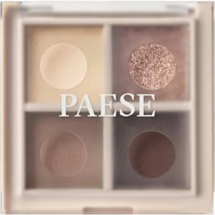Paese Daily Vibe Palette Lidschattenpalette 03 Coffee Break, 5,5 g, vegane Lidschatten mit schimmernd mattem Effekt für dezente und gewagte Looks – Bild 1