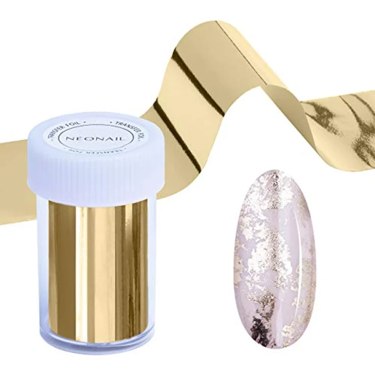 NEONAIL selbstklebende Transferfolie für Kunstnägel & Nageldesign, 6 g, metallische Effekte für edles Finish – Bild 2