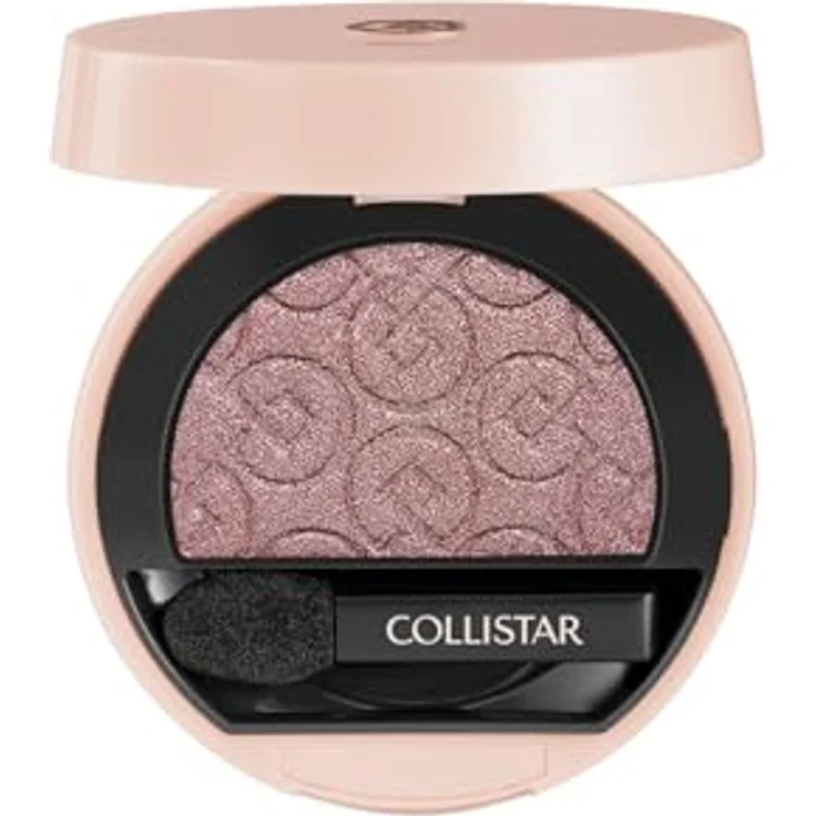 Collistar Impeccabile Compact Eyeshadow, intensiver Lidschatten 530 Malva Shimmer, 3 g mit langanhaltender Pigmentierung und Glitzereffekt – Bild 1