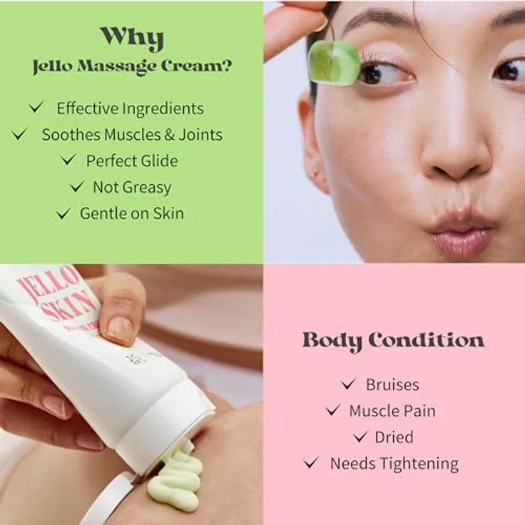 Beauty of Joseon Beauty of Joseon Gelloskin Feuchtigkeitsspendende Massagecreme für Gesicht und Körper, Lotion für entspannende Massage, 200 ml, 6,76 ml (nur) – Bild 3