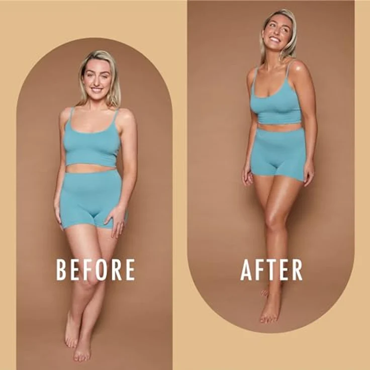 St. Moriz Professional Wash Off Body Tan Medium, Selbstbräuner, 150ml, wasserfest und streifenfrei, für sofortige Bräune – Bild 3