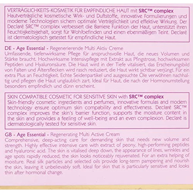 Declaré Age Essential Cream 50 ml Tagescreme – Bild 3