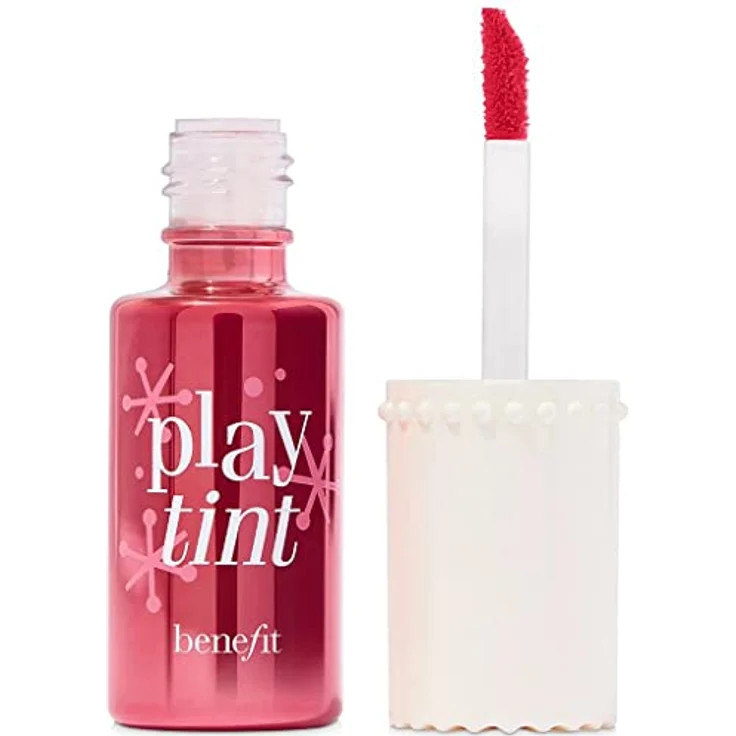 Benefit Playtint Lip & Cheek Stain - Pink Lemonade 6 ml, Flüssige Tönung für Lippen und Wangen – Bild 2
